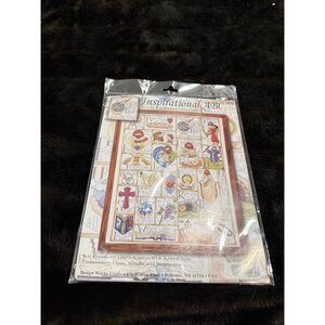 Design Works INSPIRATIONAL ABC SPIRITUAL ABC Counted Cross Stitch Kit  sealed